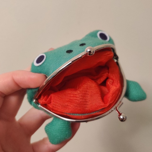 Frog coin purse wallet anime kawaii - Picture 2 of 3